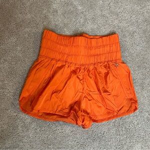 Free People Way Home Shorts - Orange